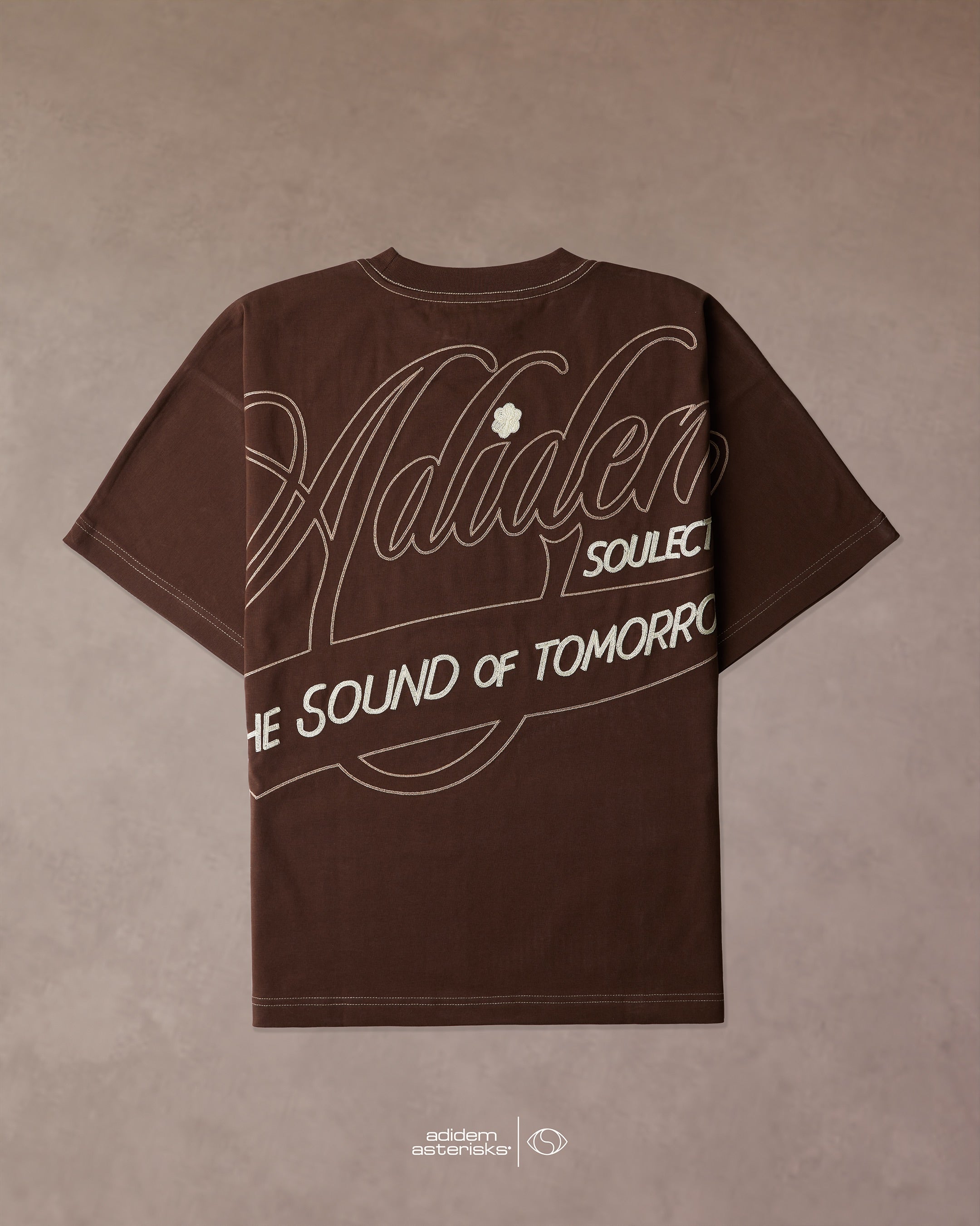 Soulection x Adidem Asterisks - Chainstitch Script Shirt