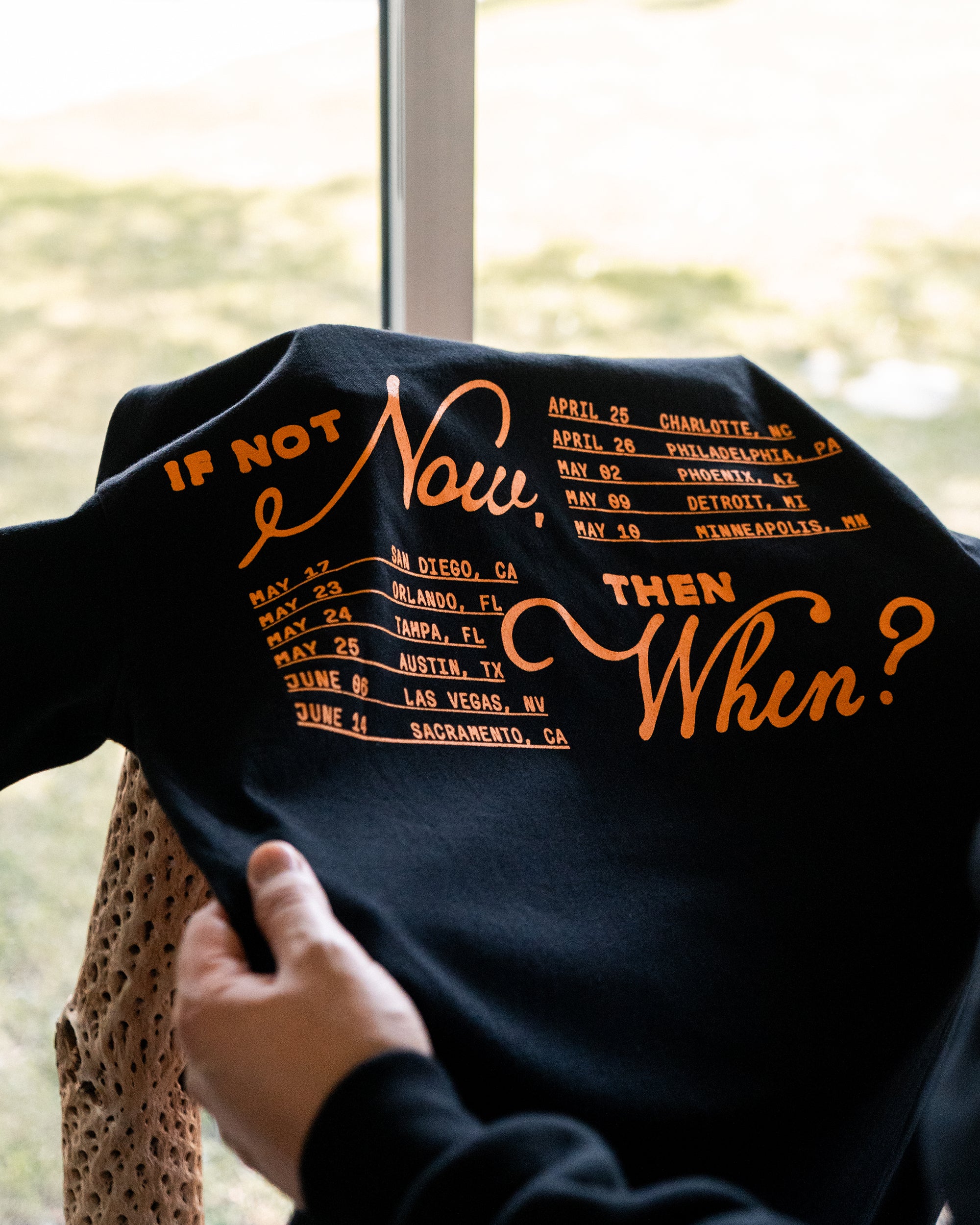 Joe Kay Tour Tee - Orange – Soulection Supply