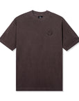 Essentials Embroidered Brown Tee