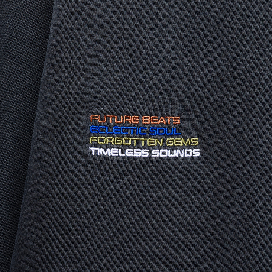 Radio Show 600 Crewneck Sweater - WASHED BLACK
