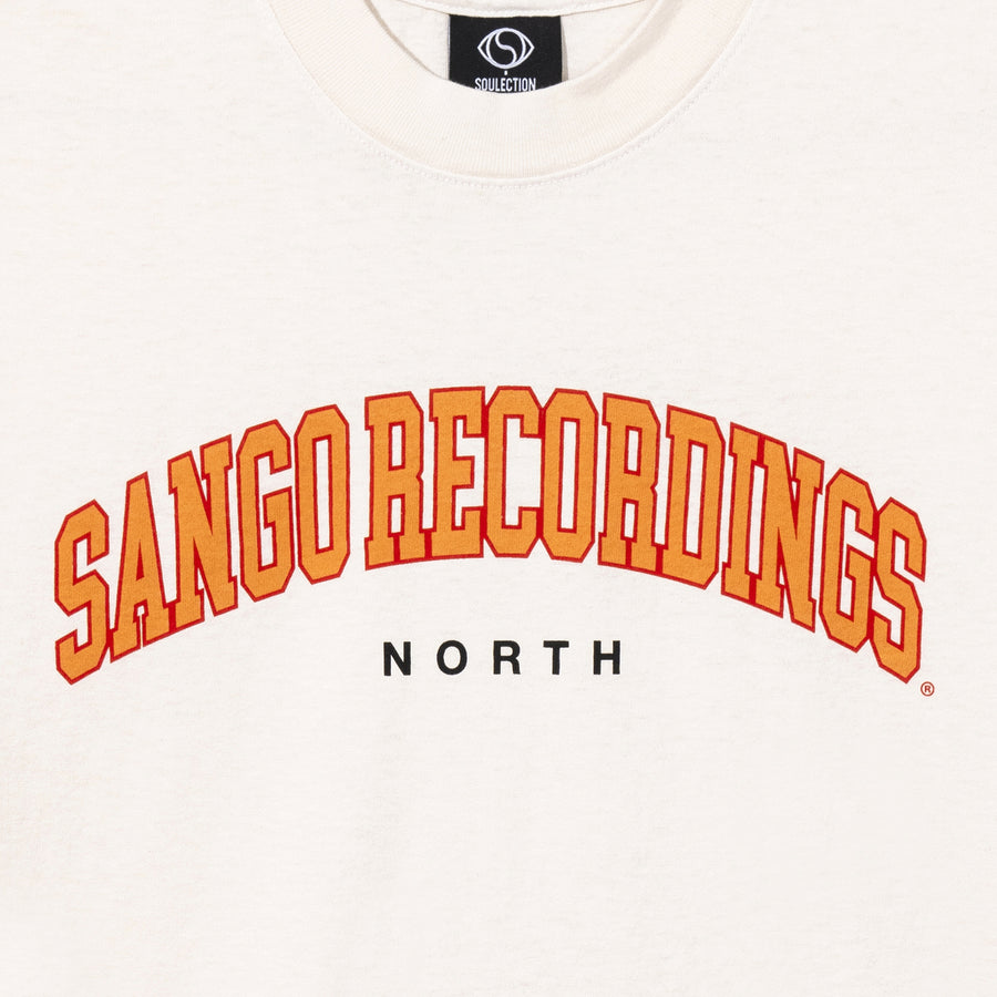 'Sango Recordings' Tee - CREAM